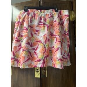 Chico’s Zenergy UPF tropical Floral Golf Skort Size 3 (16)